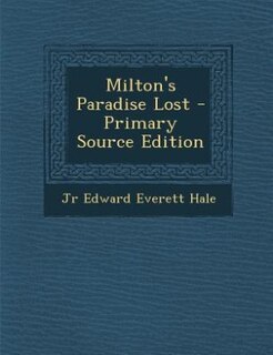 Couverture_Milton's Paradise Lost - Primary Source Edition