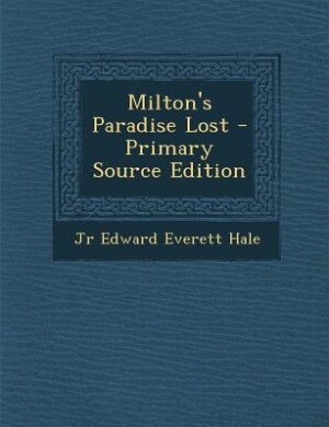Couverture_Milton's Paradise Lost - Primary Source Edition