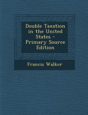 Front cover_Double Taxation in the United States