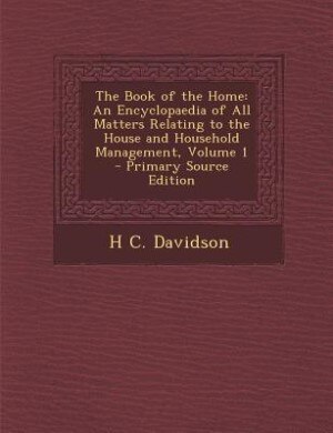 Front cover_The Book of the Home