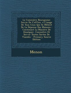Front cover_La Cuisinière Bourgeoise