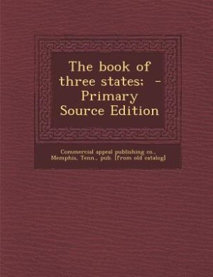 Couverture_The book of three states;  - Primary Source Edition