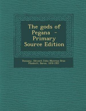Couverture_The gods of Pegana