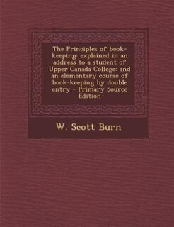 Couverture_The Principles of book-keeping