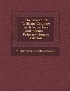 Front cover_The works of William Cowper