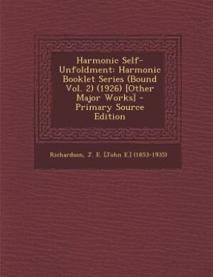 Couverture_Harmonic Self-Unfoldment
