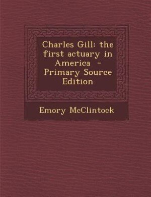 Front cover_Charles Gill