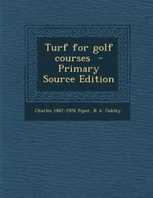 Front cover_Turf for golf courses  - Primary Source Edition