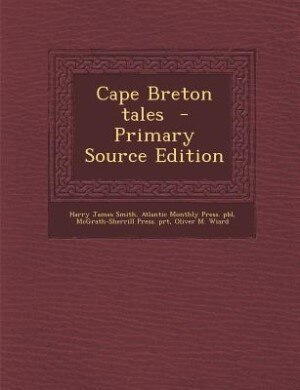 Front cover_Cape Breton tales  - Primary Source Edition