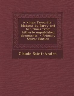 Couverture_A king's favourite