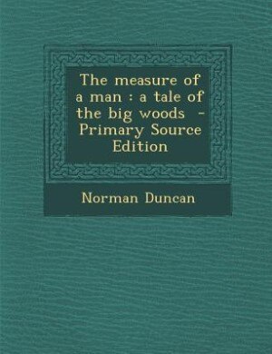 Front cover_The measure of a man