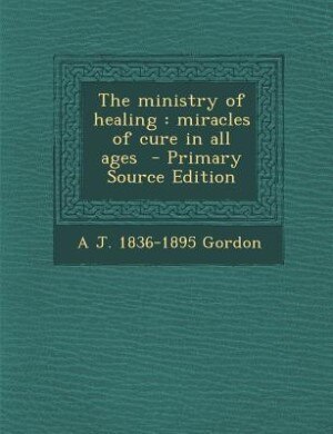 Front cover_The ministry of healing
