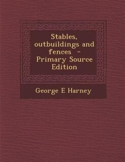 Front cover_Stables, outbuildings and fences