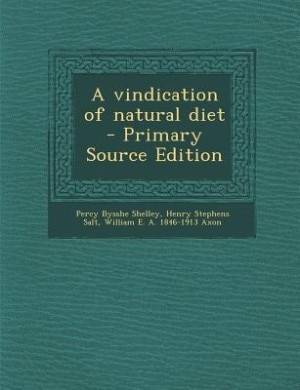 Front cover_A vindication of natural diet