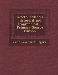 Front cover_Newfoundland