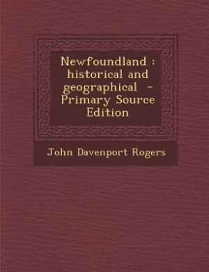 Front cover_Newfoundland