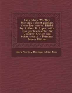 Front cover_Lady Mary Wortley Montagu