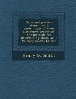 Front cover_Gems and precious stones