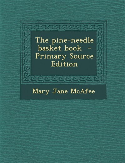 Couverture_The pine-needle basket book
