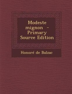 Front cover_Modeste mignon  - Primary Source Edition