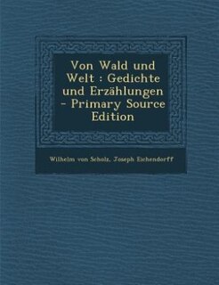 Couverture_Von Wald und Welt