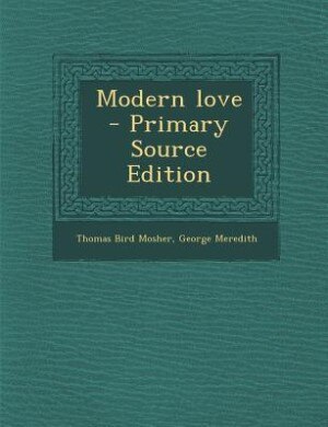 Modern love  - Primary Source Edition