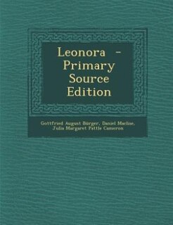 Leonora  - Primary Source Edition