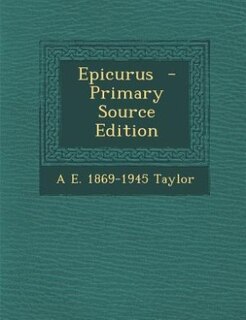 Front cover_Epicurus