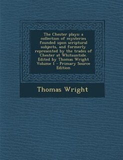 Front cover_The Chester plays