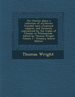 Front cover_The Chester plays
