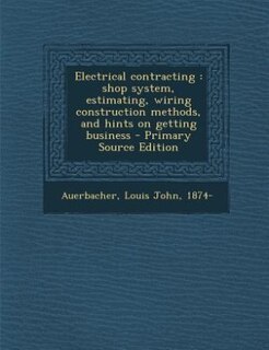 Front cover_Electrical contracting