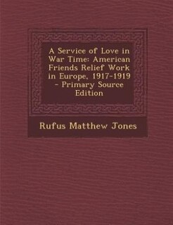 Couverture_A Service of Love in War Time