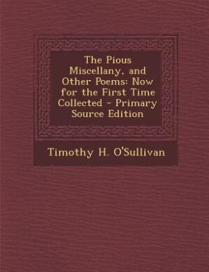 Front cover_The Pious Miscellany, and Other Poems