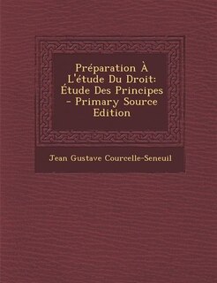 Couverture_Préparation À L'étude Du Droit