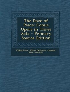 Couverture_The Dove of Peace