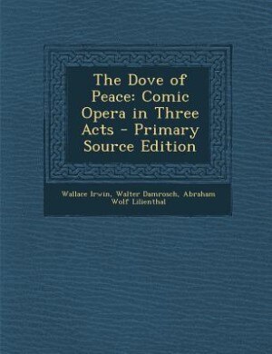 Couverture_The Dove of Peace