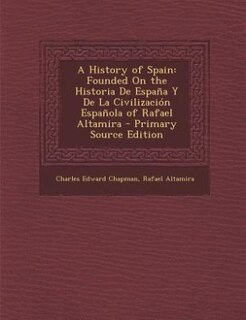 Front cover_A History of Spain