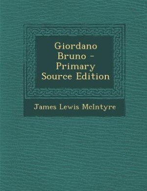 Front cover_Giordano Bruno