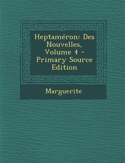 Front cover_Heptaméron