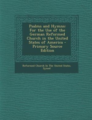 Couverture_Psalms and Hymns