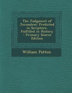 Couverture_The Judgment of Jerusalem