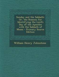 Couverture_Sunday and the Sabbath