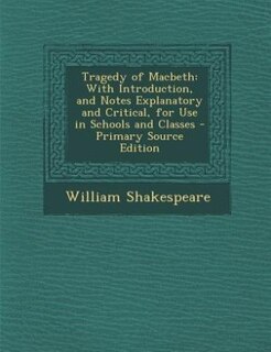 Couverture_Tragedy of Macbeth