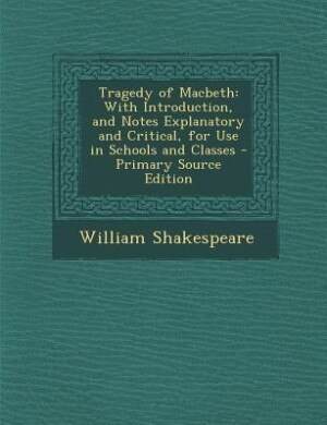 Couverture_Tragedy of Macbeth