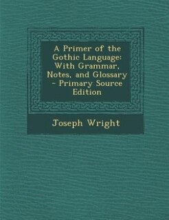 Couverture_A Primer of the Gothic Language