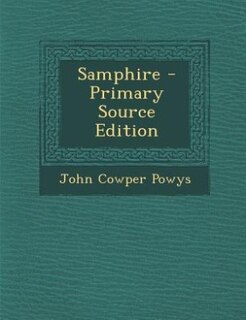 Couverture_Samphire - Primary Source Edition
