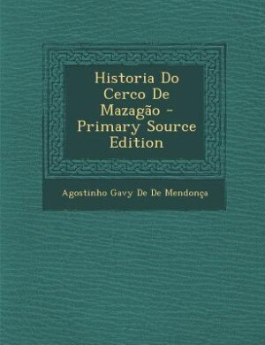 Front cover_Historia Do Cerco De Mazagão