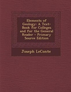 Couverture_Elements of Geology