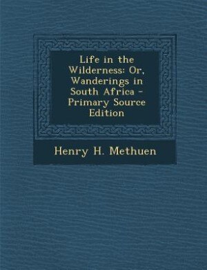 Couverture_Life in the Wilderness