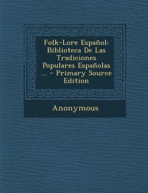 Front cover_Folk-Lore Espa&ntilde;ol